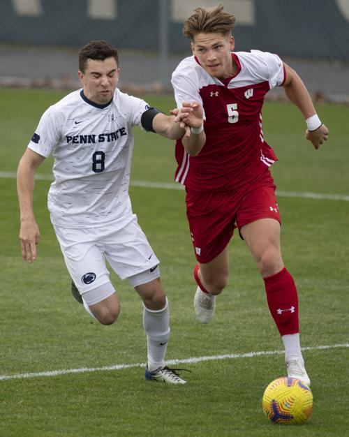 Penn State Men's Soccer vs. Wisconsin, Mangione (8)