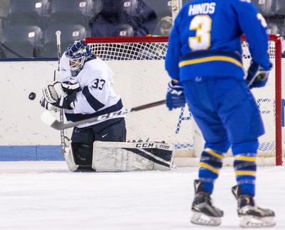 How Penn State Women S Hockey Goalie Chantal Burke Is Making Waves In First Year Starting Penn State Ice Hockey News Daily Collegian Collegian Psu Edu - how to use the controls of the roblox hockey goalie youtube