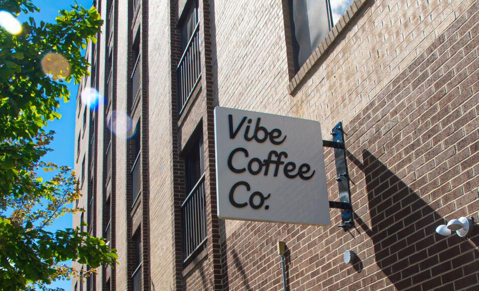 Vibe Coffee, outside