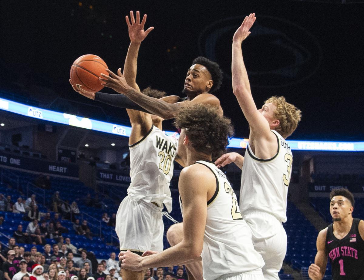 Penn State Men S Basketball S Curtis Jones Jr Turns In Season Best Performance In Win Over Michigan Penn State Basketball News Daily Collegian Collegian Psu Edu
