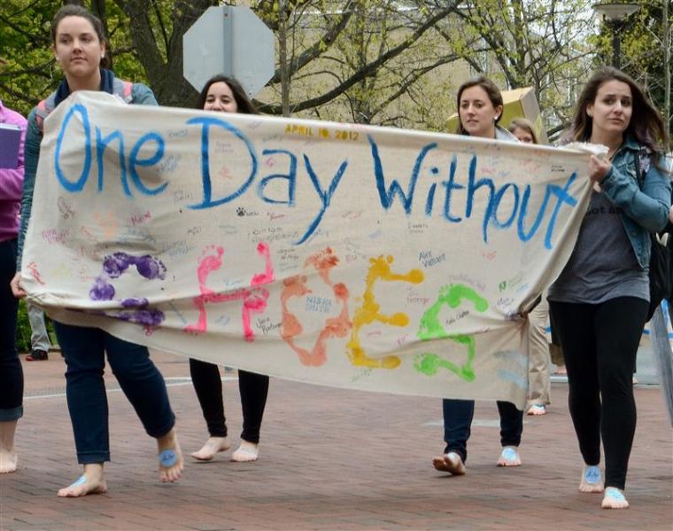 One Day Without Shoes Walk raises awarenes for children in developing