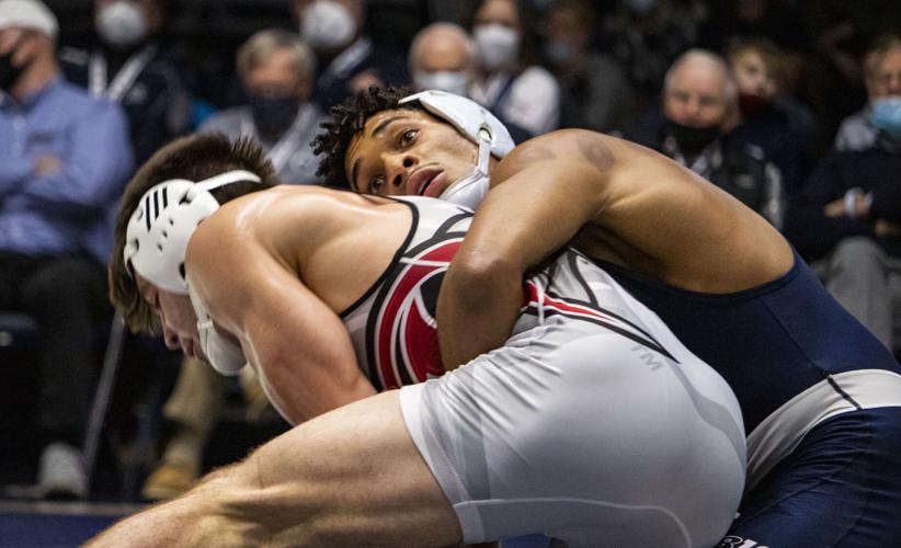 Penn State wrestling dominates Rider, topranked wrestler upset Penn