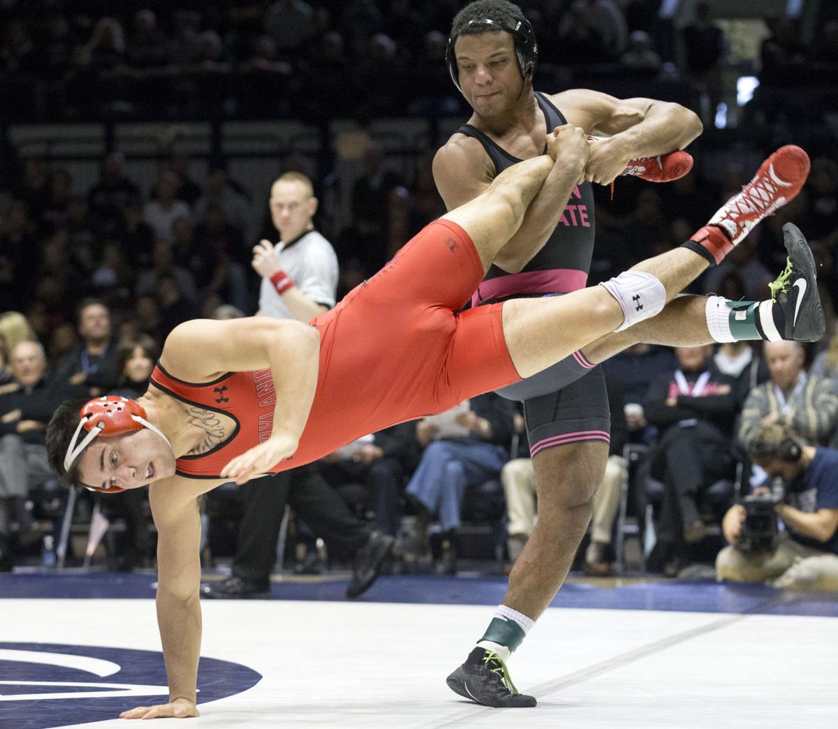 Penn State wrestling’s Mark Hall has impressive first weekend at Rec