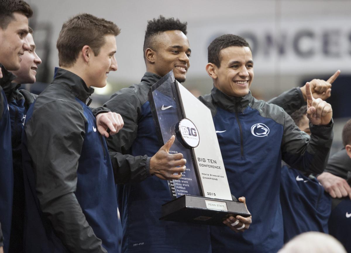 Men's Gymnastics Claims the Big Ten Championship Sports collegian