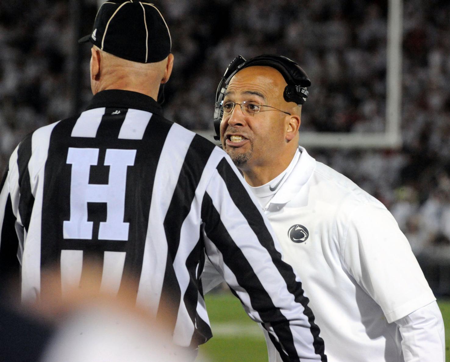 Big Ten 'Breakdown of officiating' in Penn StateOhio State game