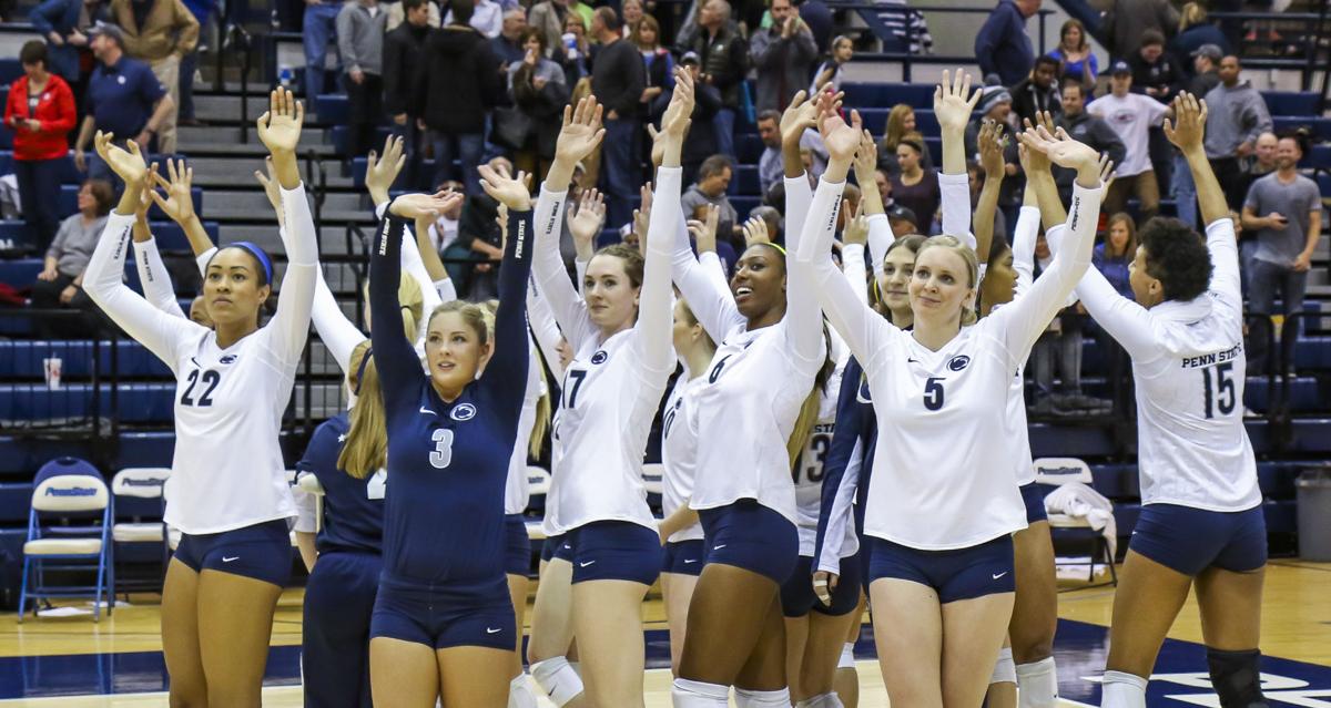 Penn State women's volleyball powers past Dayton into next round