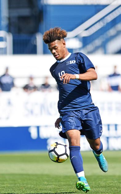 Penn State men's soccer star forward Ethan Beckford named Big Ten ...