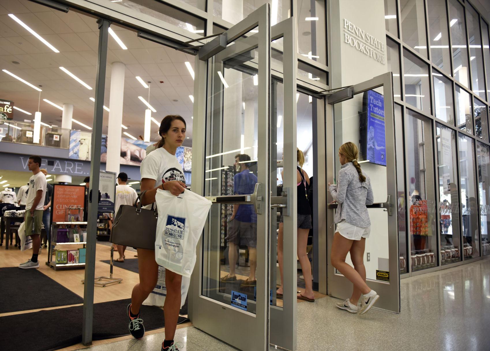 The Penn State Bookstore appears to have reopened to the public