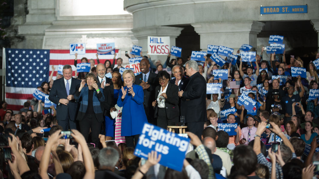 Hillary Clinton Rally Philly