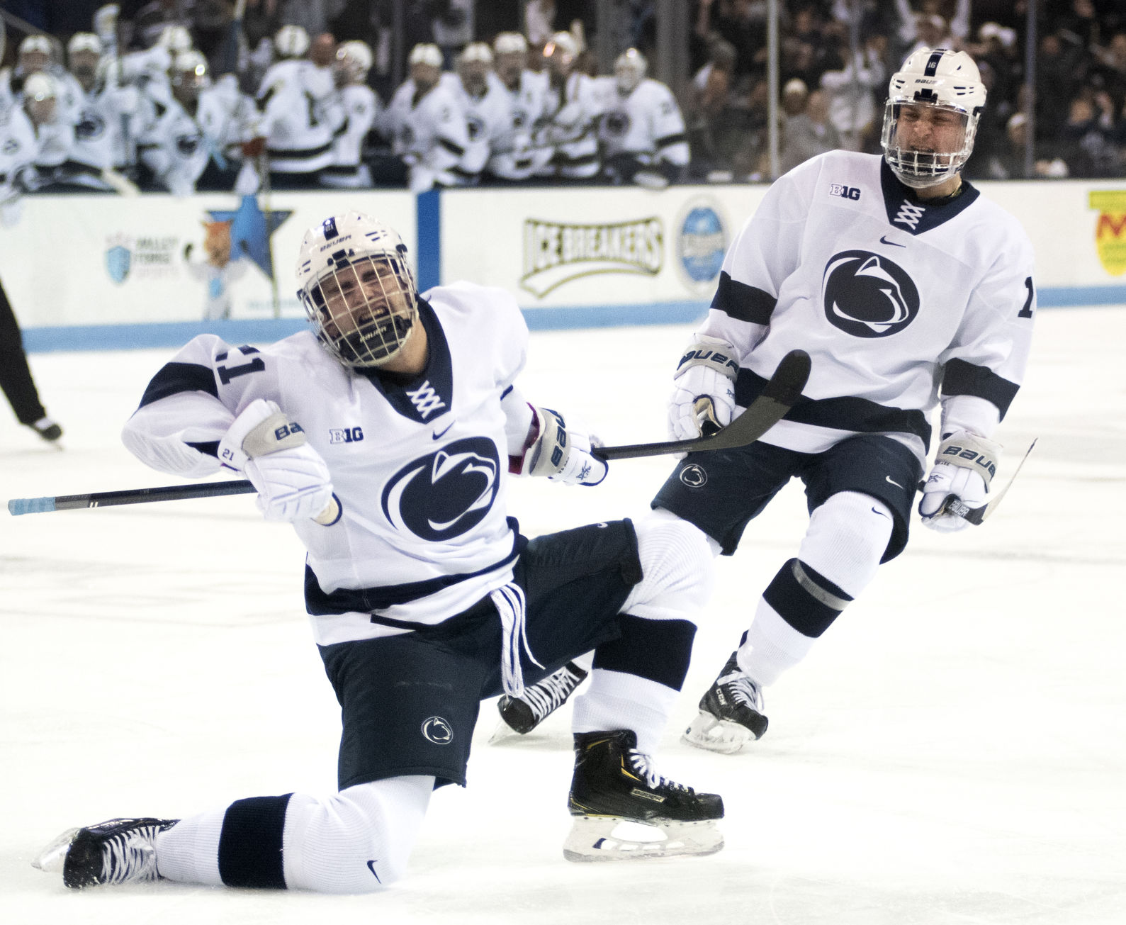 penn state hockey white rush jersey