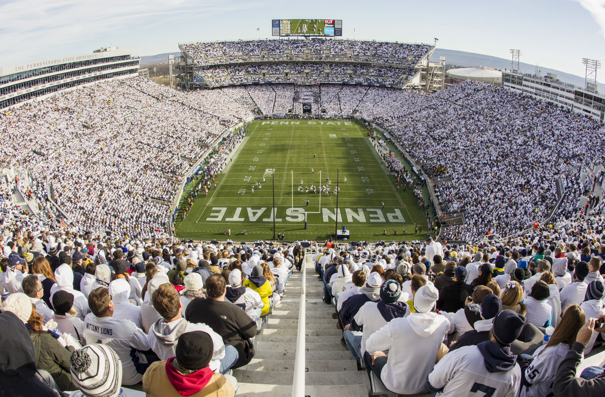 penn state white out record