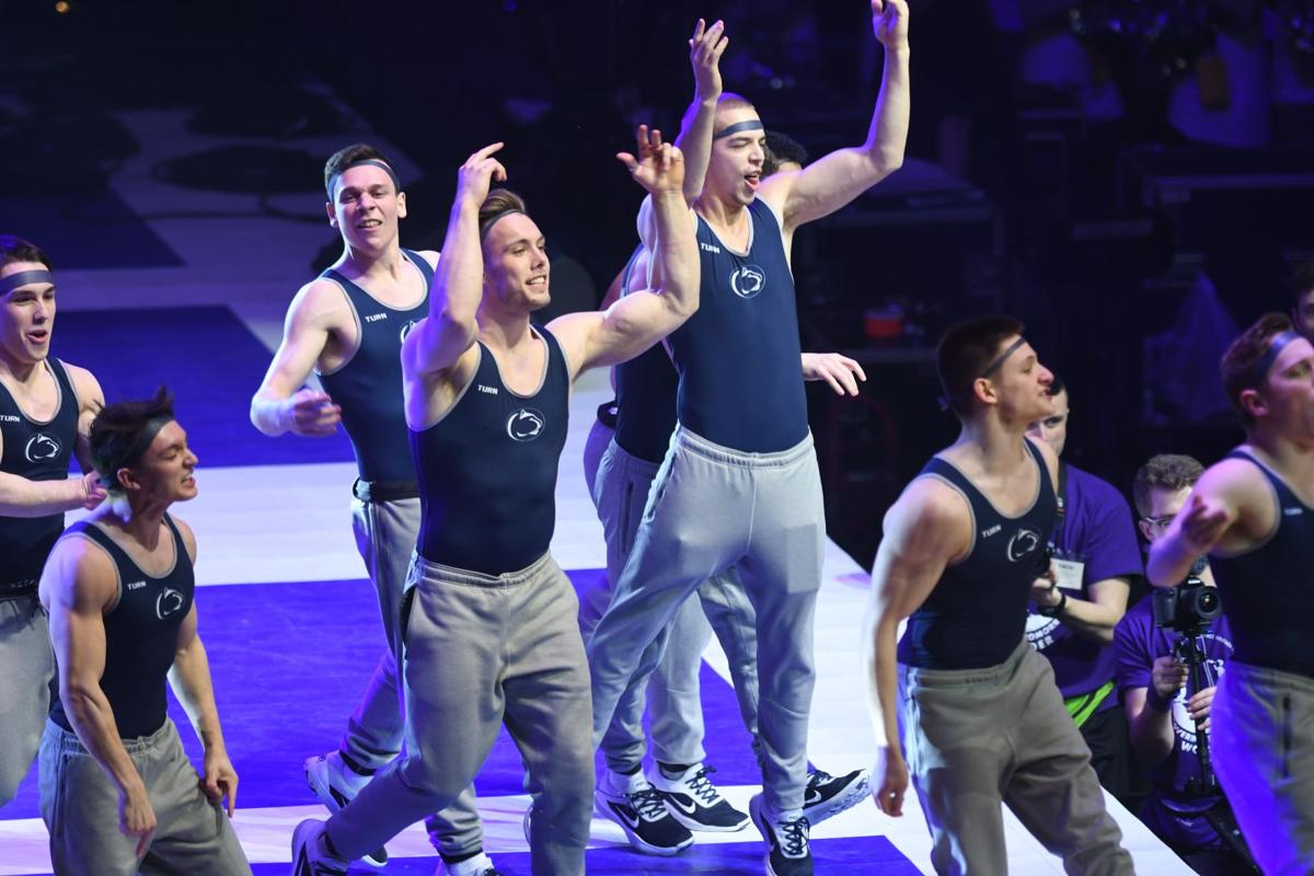 SEE IT THON Pep Rally Penn State men's gymnastics takes home second