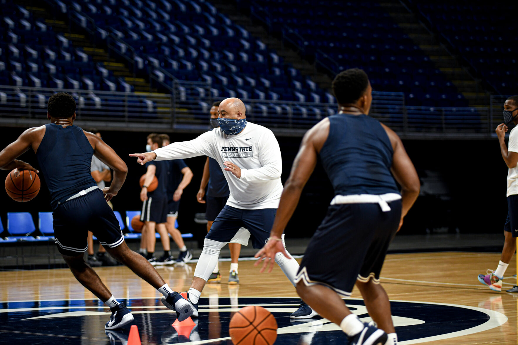 psu.edu - Alexis Yoder | The Daily Collegian - Penn State men's basketball, Micah Shrewsberry focus on 'win now' mentality ahead of 2021 season