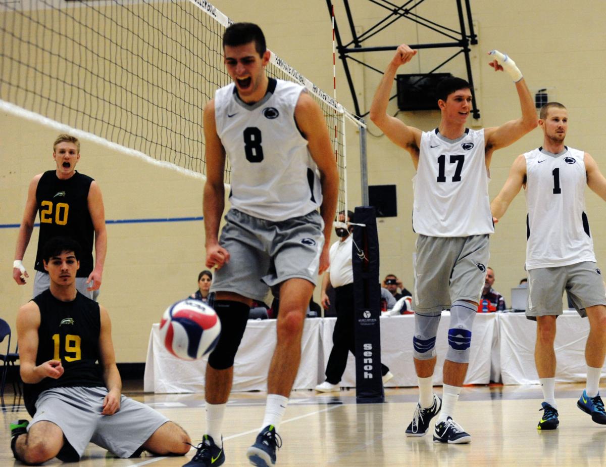 Penn State men's volleyball defeats Mason in three sets Penn State Men's Volleyball