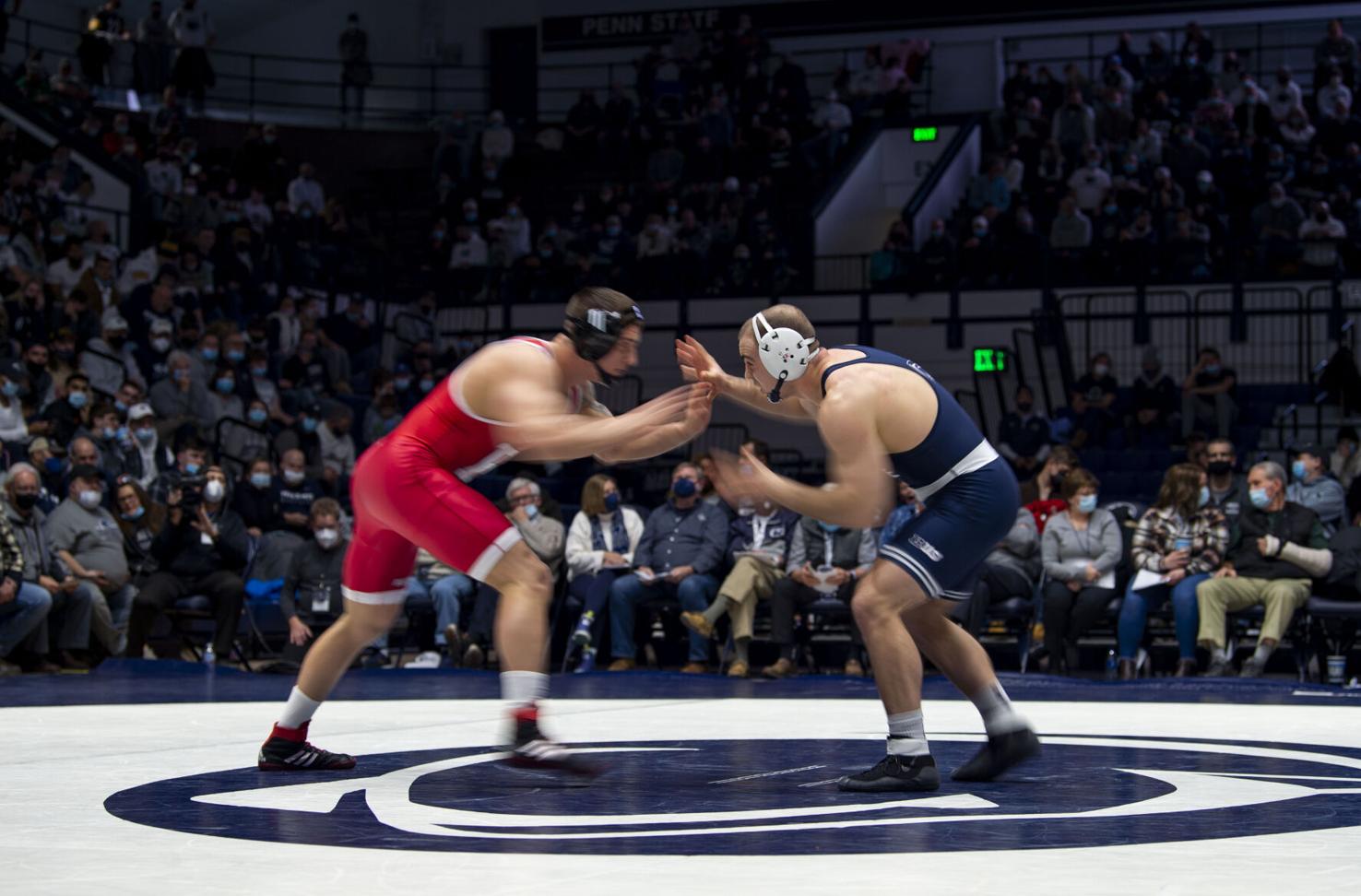 Cornell transfer Max Dean fitting in both on and off the mat with Penn