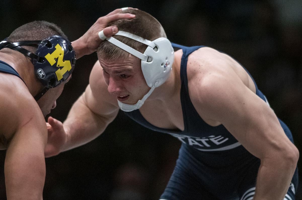 Penn State wrestling's Jason Nolf proves he’s still got plenty of new moves win against Michigan