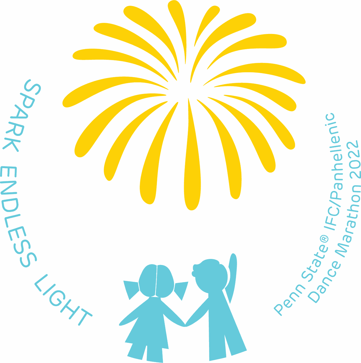 Penn State THON 2022 Logo "Spark Endless Light"