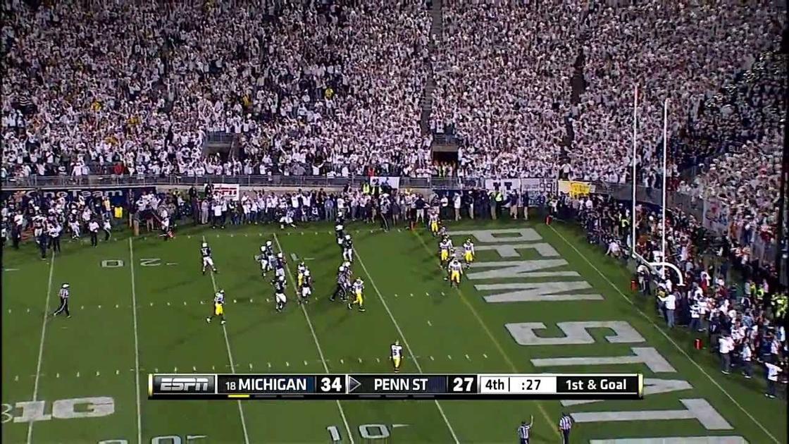 2013 Michigan At Penn State Football Highlights Collegian Psu Edu