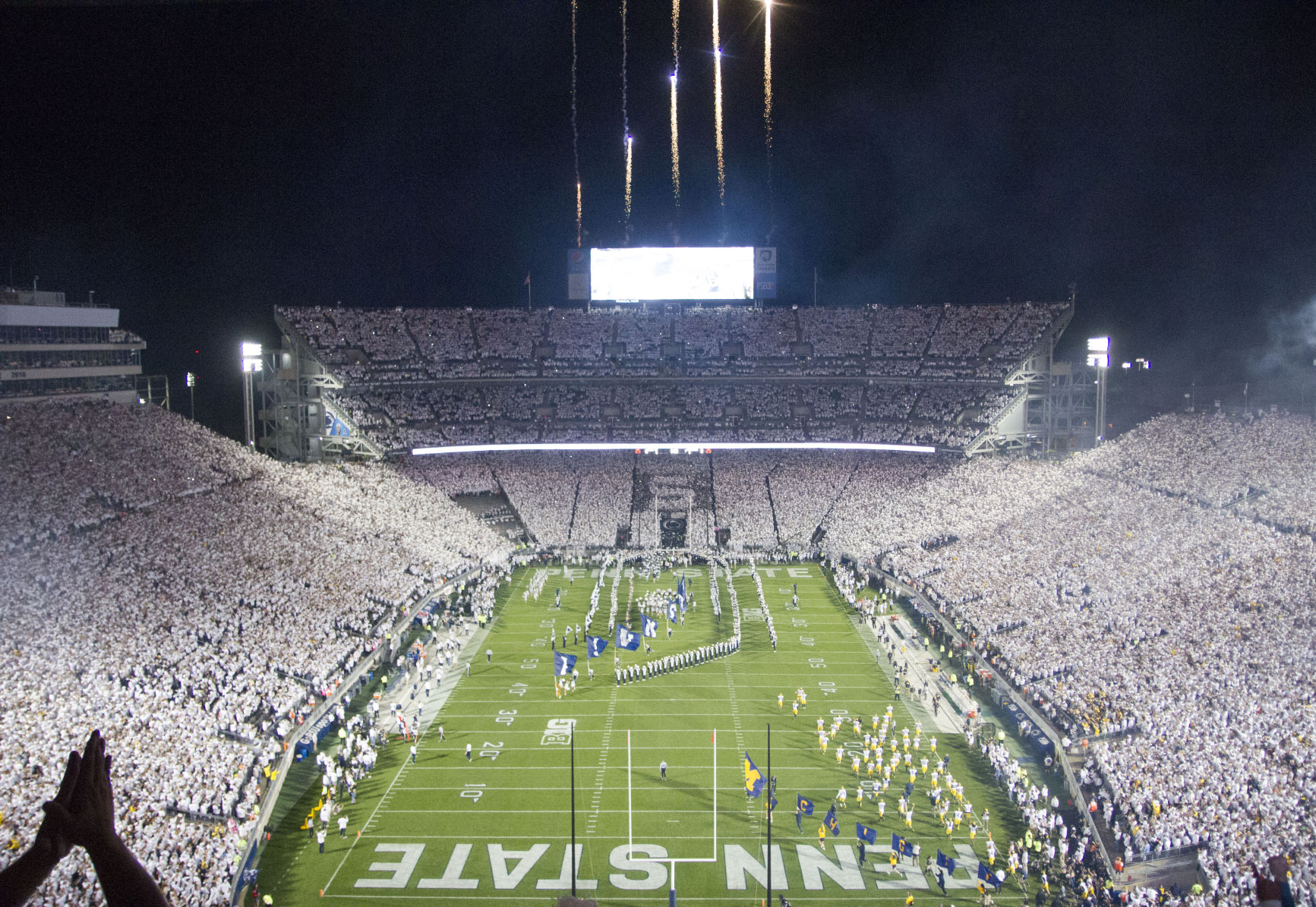 beaver stadium white out pictures