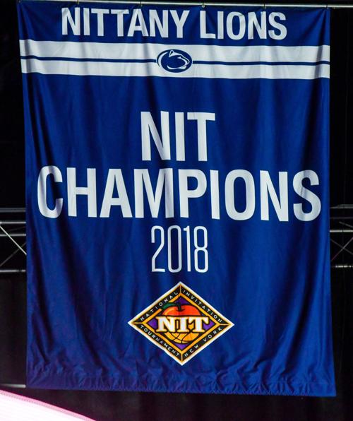 Penn State Men S Basketball Nit Championship Banner Collegian
