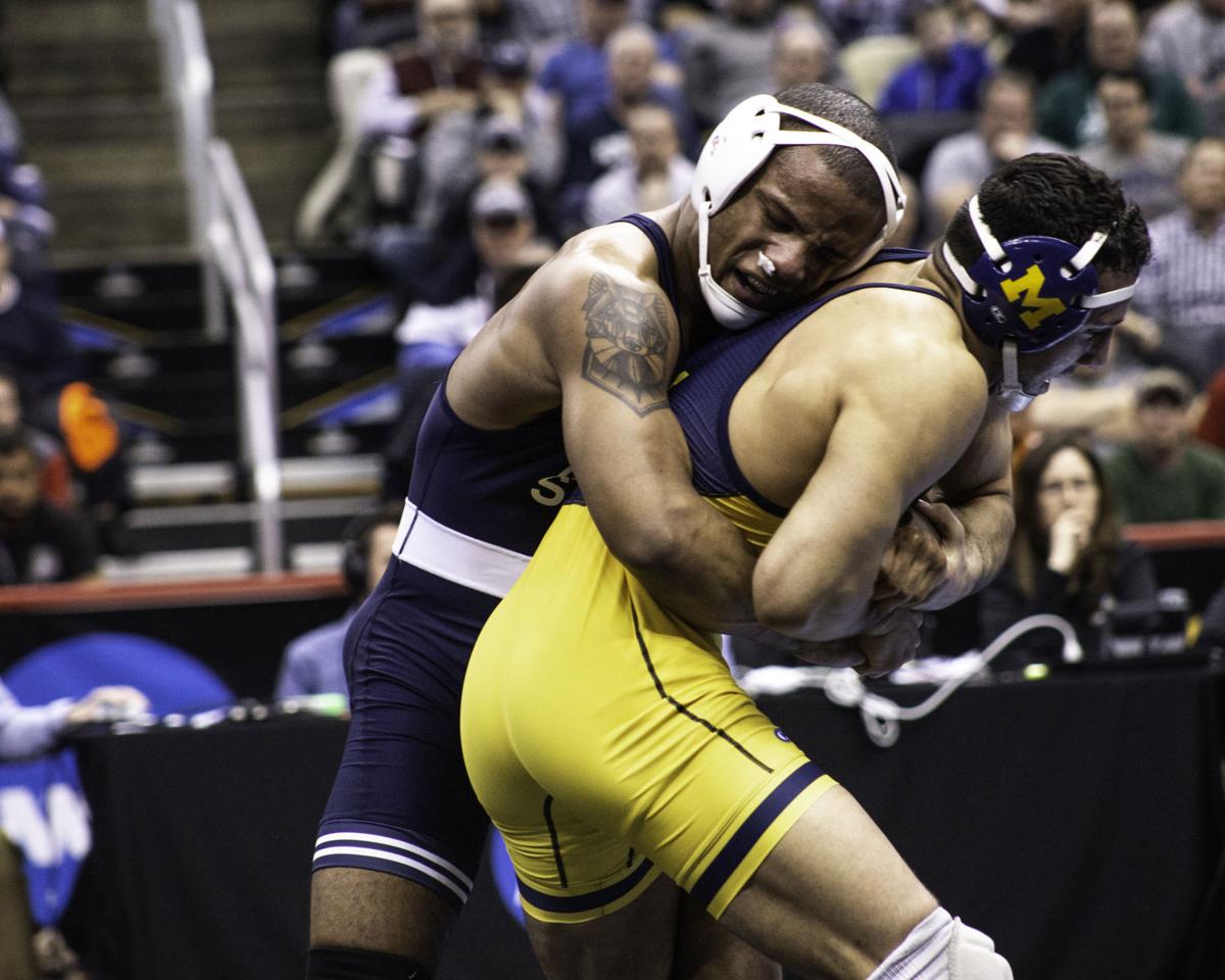 For Penn State wrestling's Mark Hall, his rivalry with Zahid Valencia