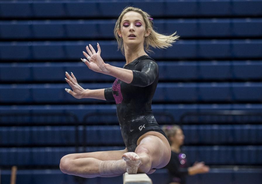 gymnastics state sports bastardi psu ohio collegian jessie penn ten edu freshman week