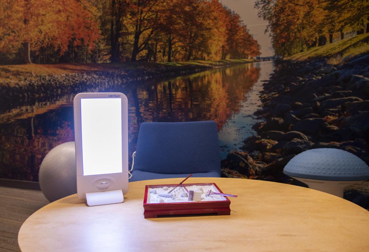 How light therapy offered in IM Building helps students cope with