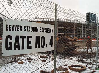 beaver stadium collegian psu edu expansion begins dreams future create