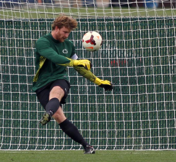 Men s Soccer Keeper Has A Chance At A Record Against Penn Penn State 