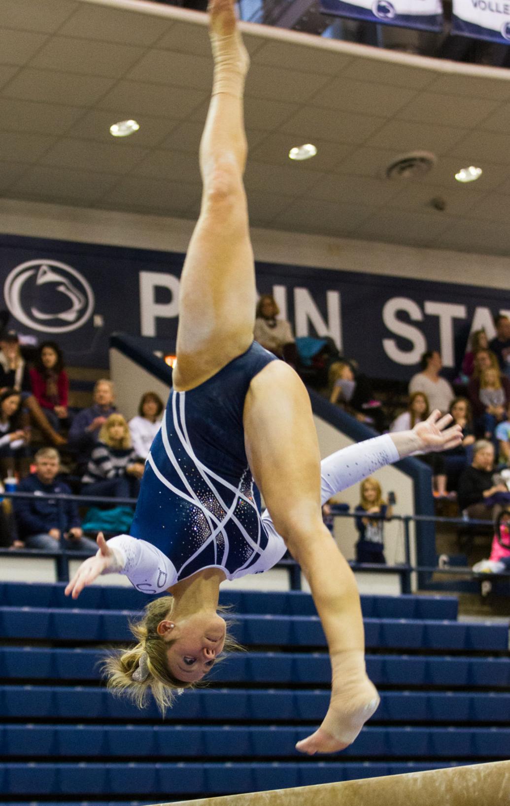 Penn State women’s gymnastics finishes second in final regular season