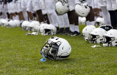 Penn State football vs. Villanova, helmets