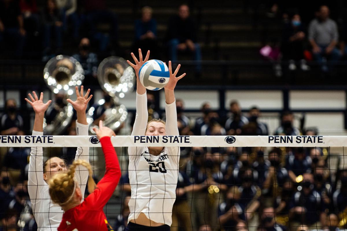 Penn State women's volleyball vs. Maryland, Holland (20)