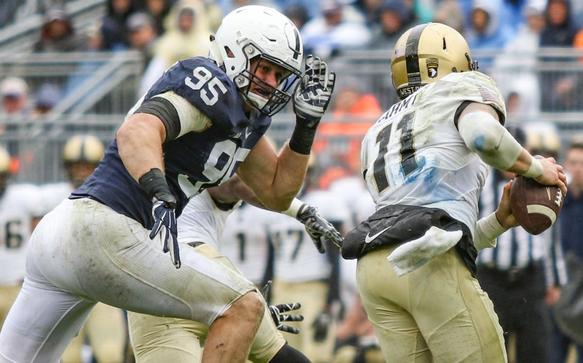 Former Penn State Football Defensive End Carl Nassib Becomes First Active Nfl Player To Come Out As Gay Penn State Football News Collegian Psu Edu