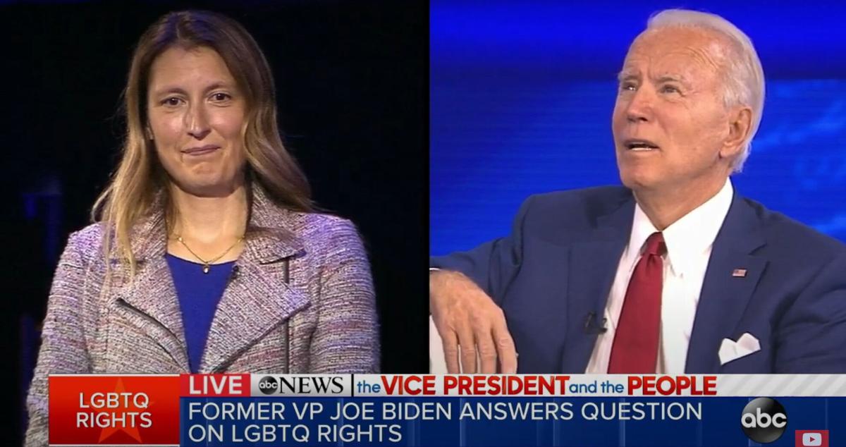 State College Mother Questions Joe Biden On Lgbtq Protection During Abc Town Hall State College News Collegian Psu Edu