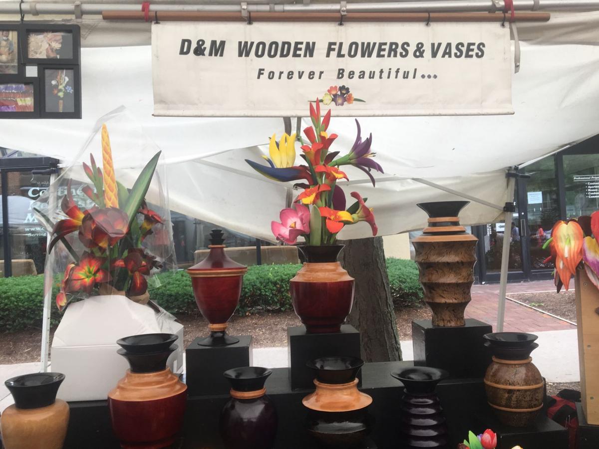 DM Wooden Flowers Vases display long-lasting beauty at Arts | State College News | collegian.psu.edu