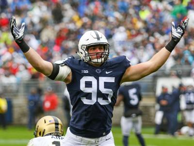 Former Penn State Defensive Lineman Carl Nassib Drafted By Cleveland Browns Penn State Football News Collegian Psu Edu