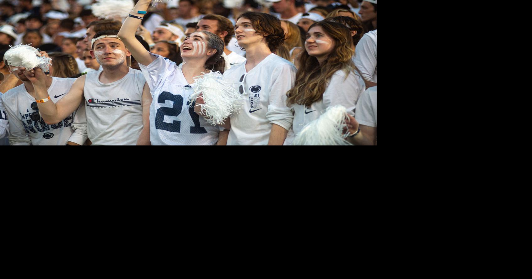 What are Penn State students wearing to the White Out game?