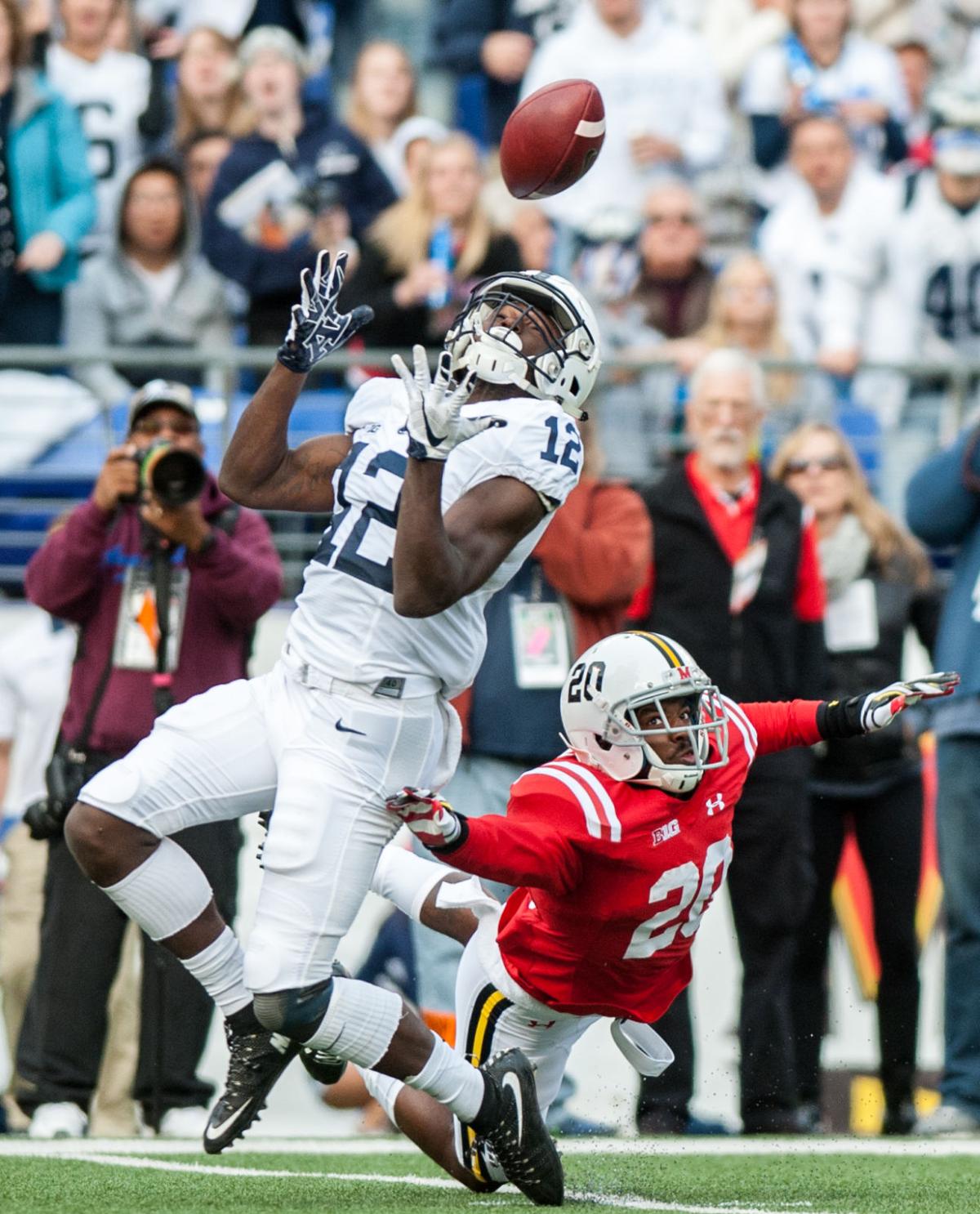 Wide Receiver Chris Godwin Consistently Serves As Reliable Option For Penn State Football Penn State Football News Daily Collegian Collegian Psu Edu