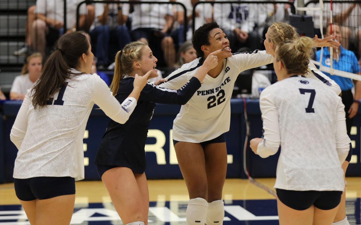 Penn State women's volleyball responds from first loss of the season to