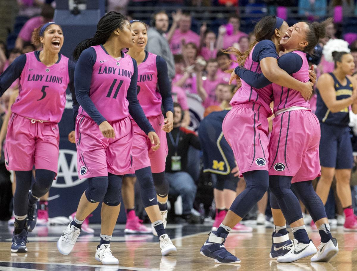 Lady Lions Defeat The Michigan Wolverines 76 75 Videos Photos Penn State Sports Daily Collegian Collegian Psu Edu