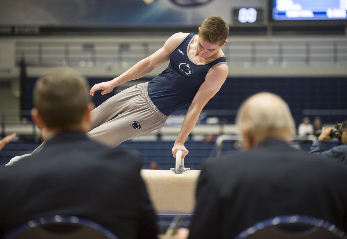 Penn State men's gymnastics takes down Army in home opener Penn State