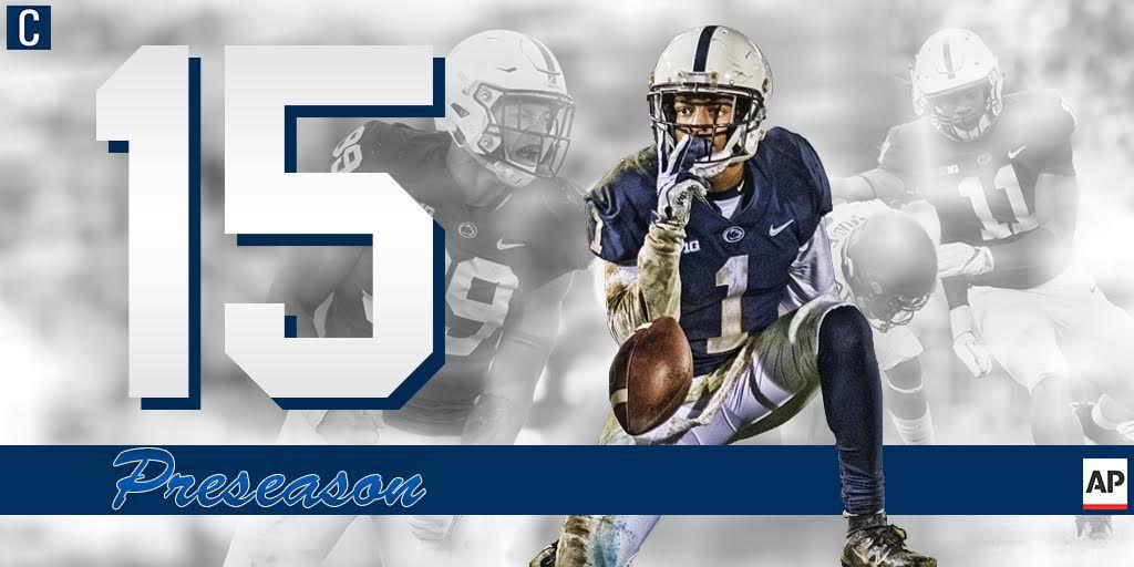 Penn State Football Ranked No 15 In Preseason Ap Poll Penn