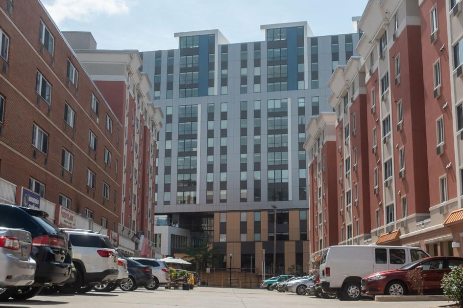 Penn State students share experiences in luxury apartments in downtown