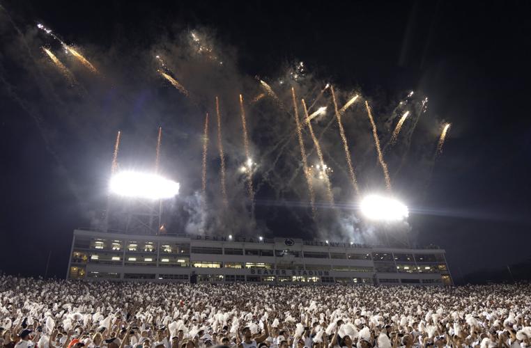 Penn State football vs. Auburn, stadium fireworks