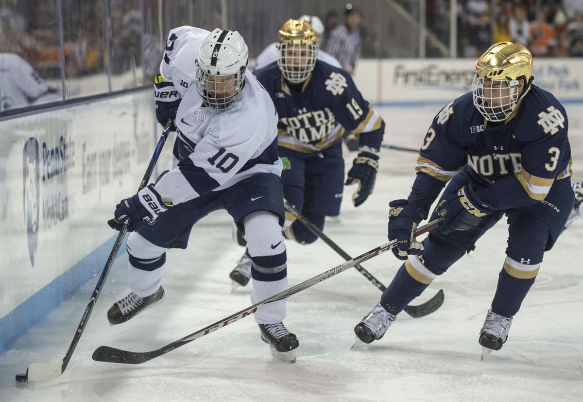 Topseeded Notre Dame ends Penn State men’s hockey’s Big Ten Tournament