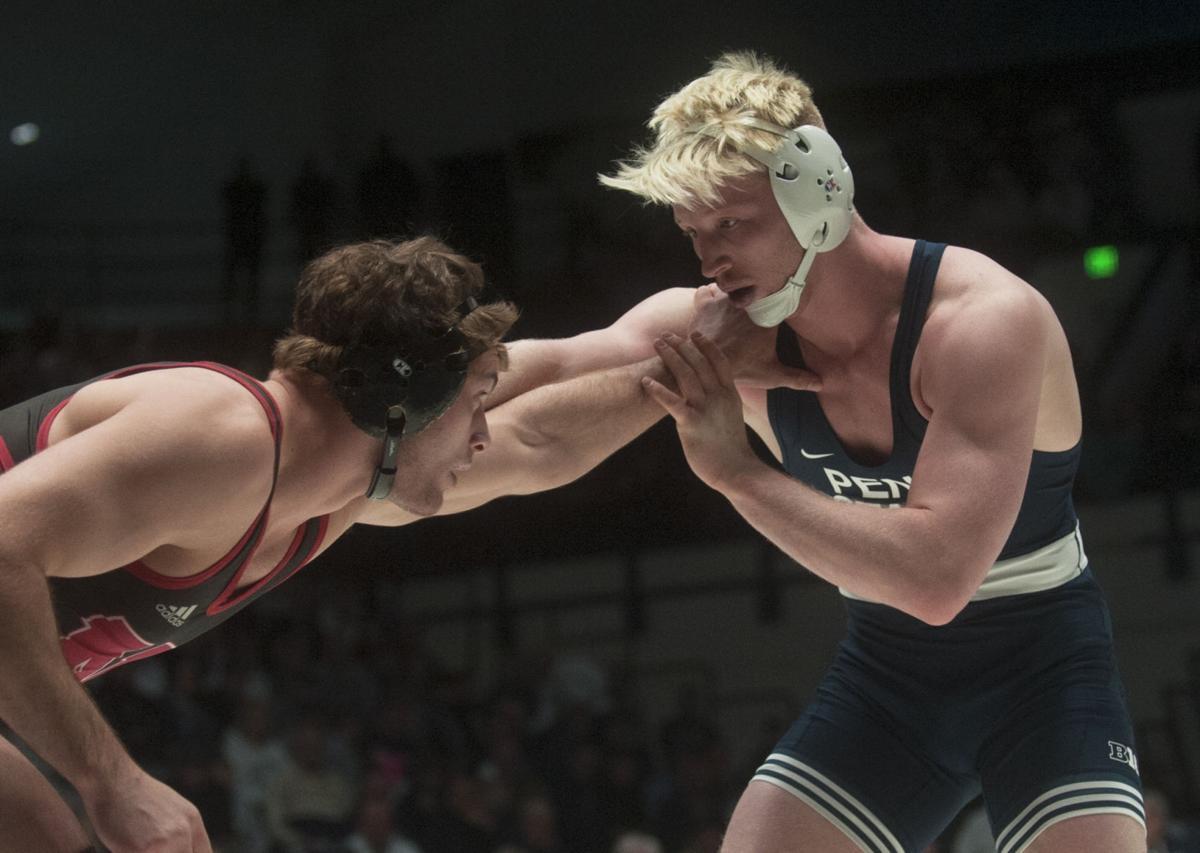 SEE IT Bo Nickal, Maddie Holmberg share wedding photos Penn State