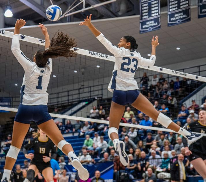 Penn State Women S Volleyball Downs Cincinnati In Five Sets For Elite Eight Berth Penn State Volleyball News Collegian Psu Edu