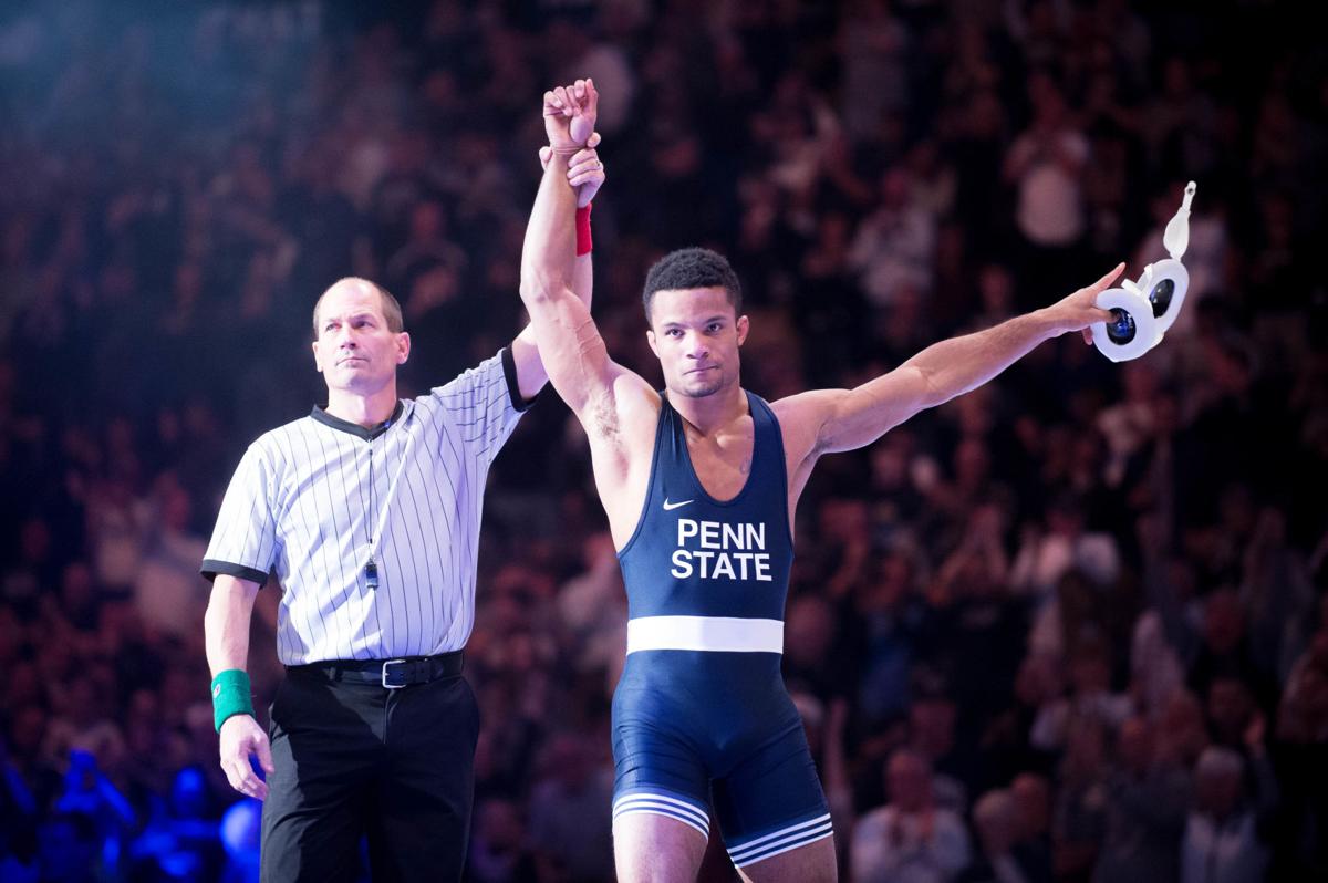 Penn State wrestling's Cael Sanderson made a bold decision pulling Mark