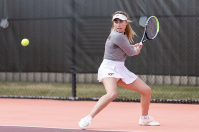 Women’s tennis claims first ranked singles win of season in loss to No