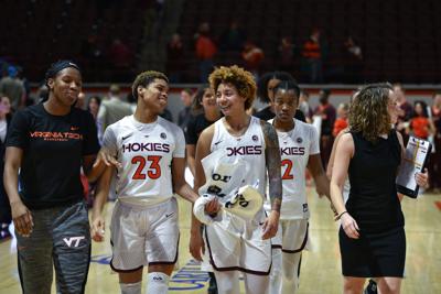 Hokies Outlast Highlanders 55 44 Sports Collegiatetimes Com